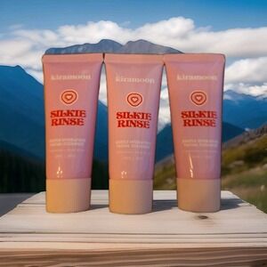 x3 Kiramoon Silkie Rinse Gentle Hydrating Facial Cleanser 20ml New